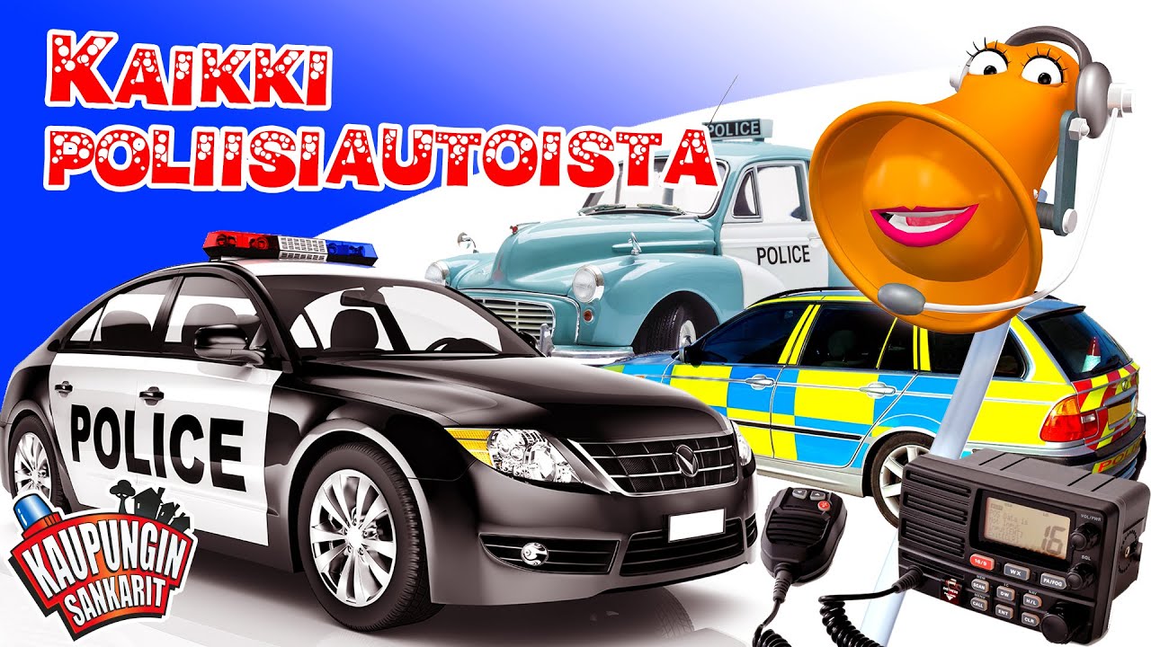 Kaupungin Sankarit | Kaikki poliisiautoista | Lyhytfilmit | Lasten Piirretyt