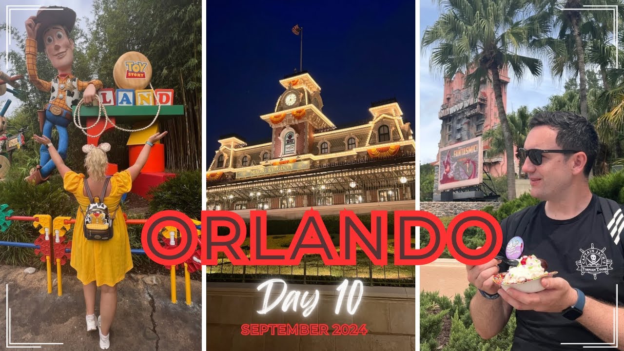 Disney World Vlog | Hollywood Studios, Epcot, Magic Kingdom Fireworks | Orlando Florida | Day 10