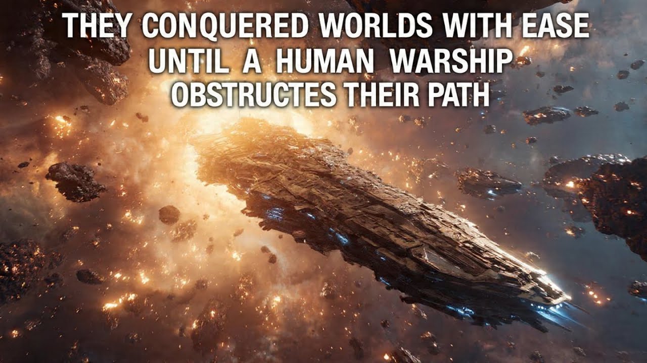 They Conquered Worlds With Ease… Until a Human Warship Obstructed Their Path 🚀| HFY| Sci-fi Story