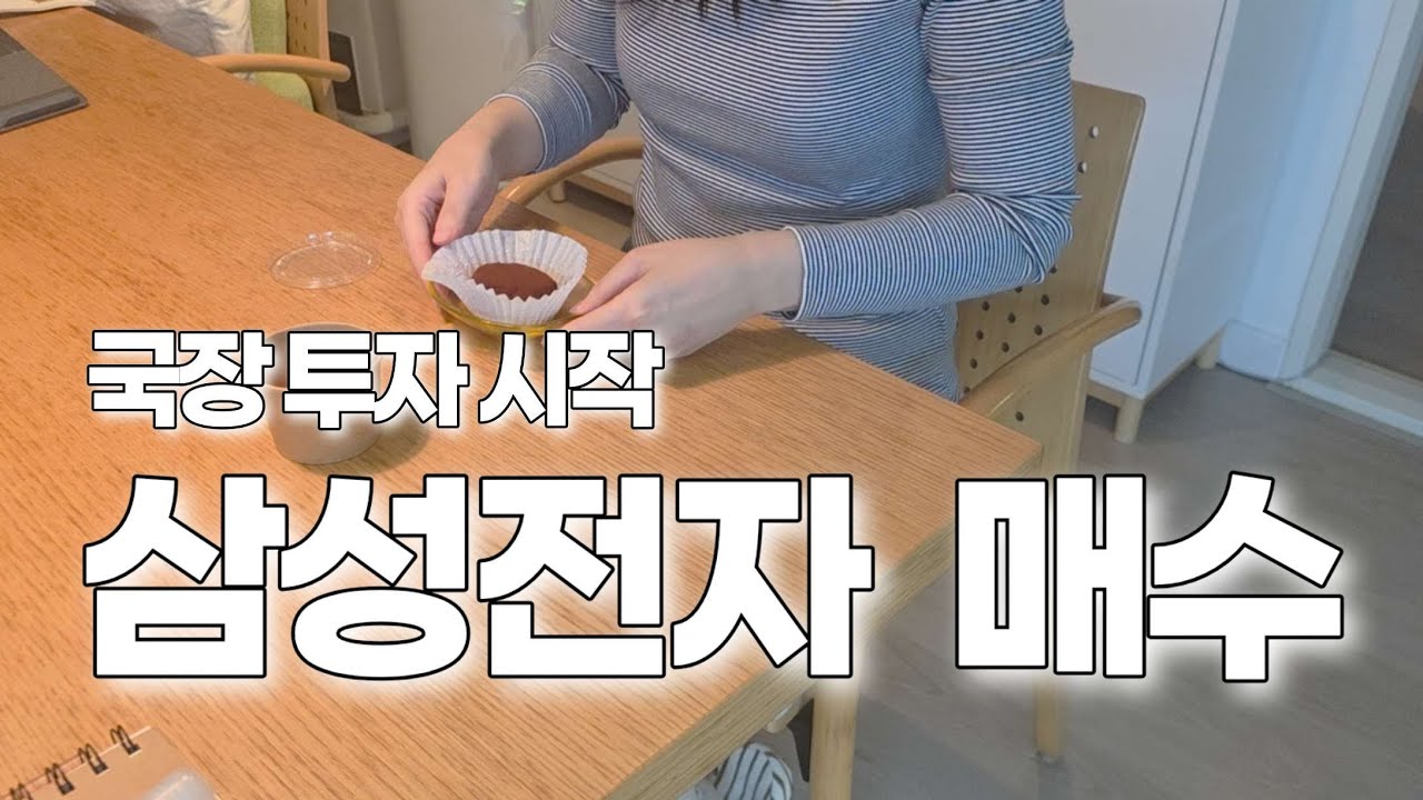 투자 브이로그| 삼성 전자를 매수한 무지성 개미의 새해 투자 일상 브이로그, 새해 투자 포트폴리오 공개