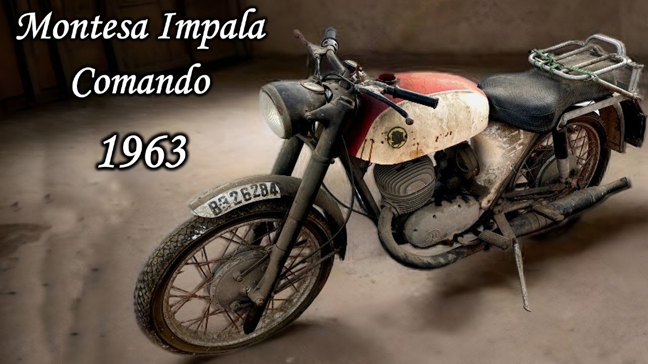 RESTAURACIÓN de MONTESA IMPALA COMANDO de 1963 | Montesa Impala