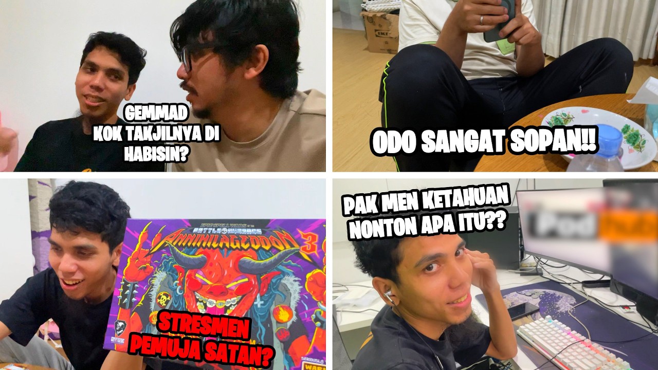 AKU HABISIN TAKJIL DAN BUKBER DI RUMAH @Stresmen DAN @OdoKentang KOCAK PARAH !