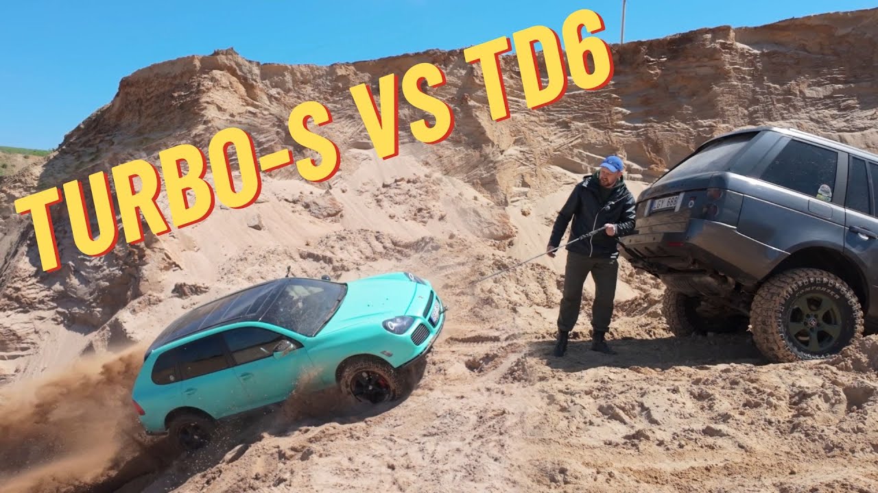 Porsche Cayenne Turbo S vs Range Rover L322 td6 with m57 35