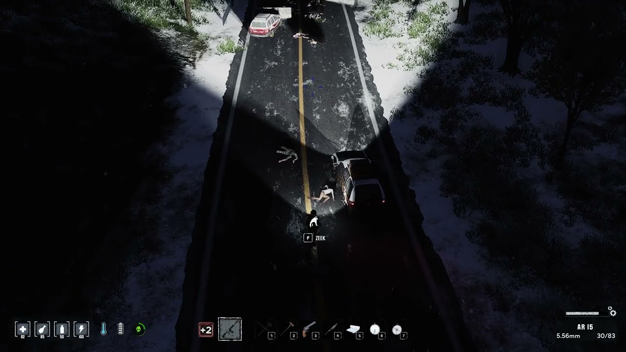 Fighting two types of monsters...