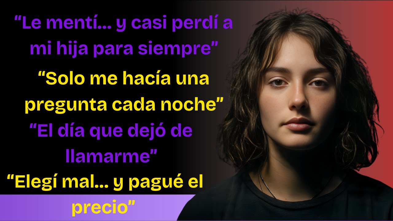 “Le mentí… y casi perdí a mi hija para siempre”