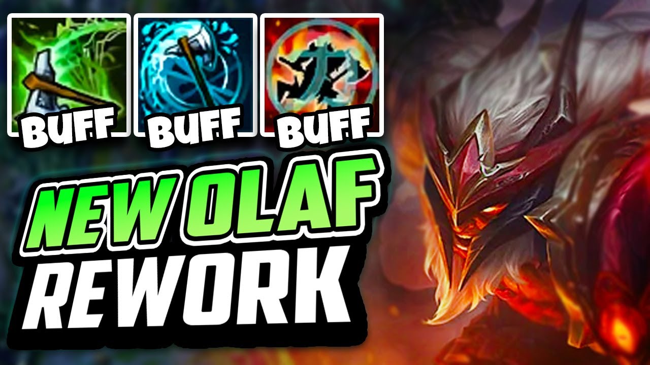 New Olaf Rework Gives Him MORE Health and MAX Damage