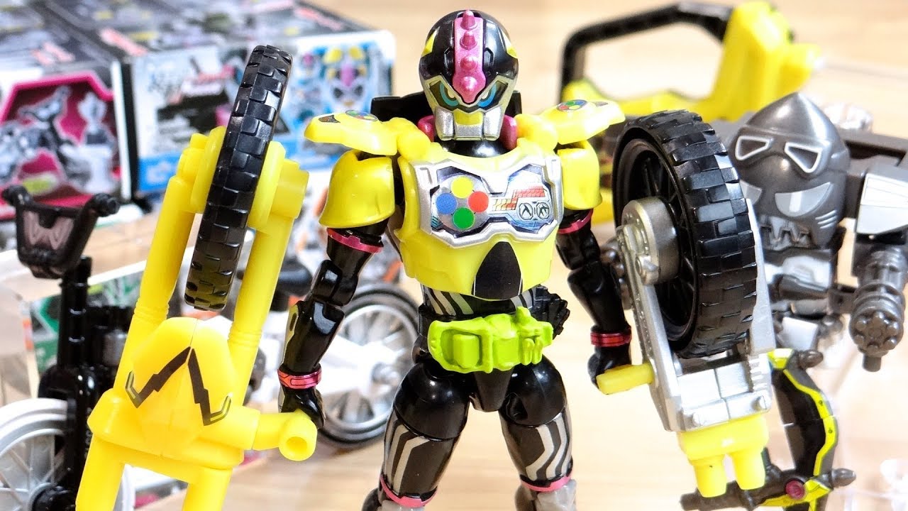 レーザーがバイクを装着！？装動 STAGE 10 仮面ライダーレーザーターボ & プロトコンバット/プロトスポーツゲーマ レビュー！