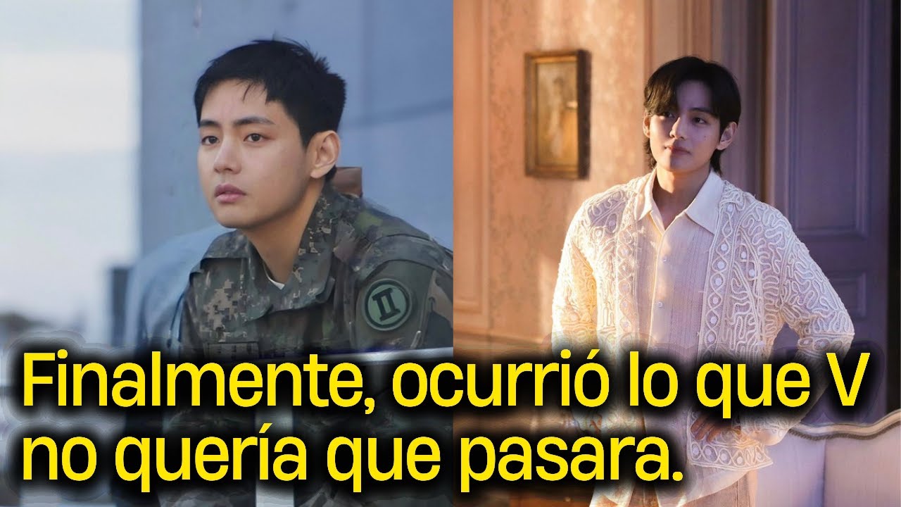 💥 Finalmente, ocurrió lo que BTS V no deseaba, pero aun así sucedió... 😱 #BTS #BTSK-pop #Jungkook #V
