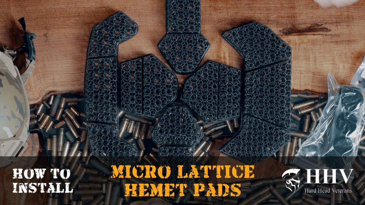 How to Install Micro Lattice Helmet Pads