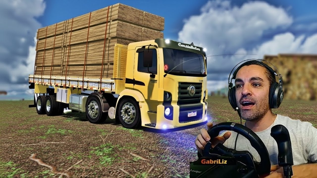 BOB BITRUCK GRITOU COM A CARGA ALTA DE MADEIRA - Vida de Caminhoneiro 371 - Euro Truck Simulator 2