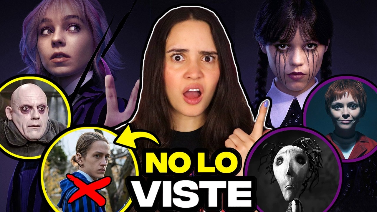 MERLINA 2, PARTE 1: curiosidades que NO NOTASTE 🖤🤔 Cameos, tipos de excluidos, Ophelia Frump y más..