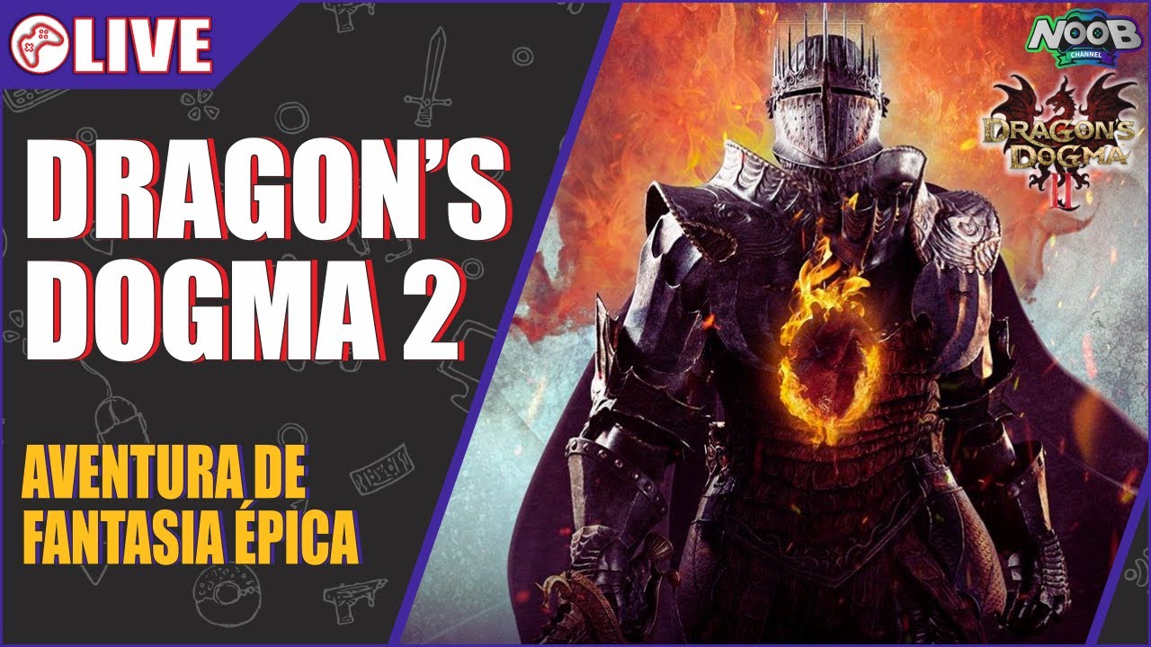 🔴 Dragon’s Dogma 2 | RPG Épico, Mundo Vivo e Insano | Ep19 #023