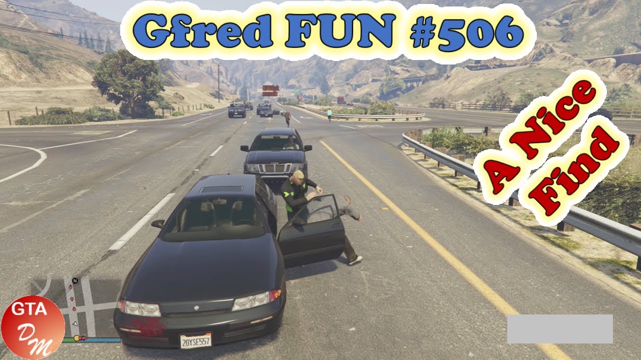 GTA 5 Online - Gfred FUN № 506 (A Nice Find) - Can I get a top 5 without the cheaty run