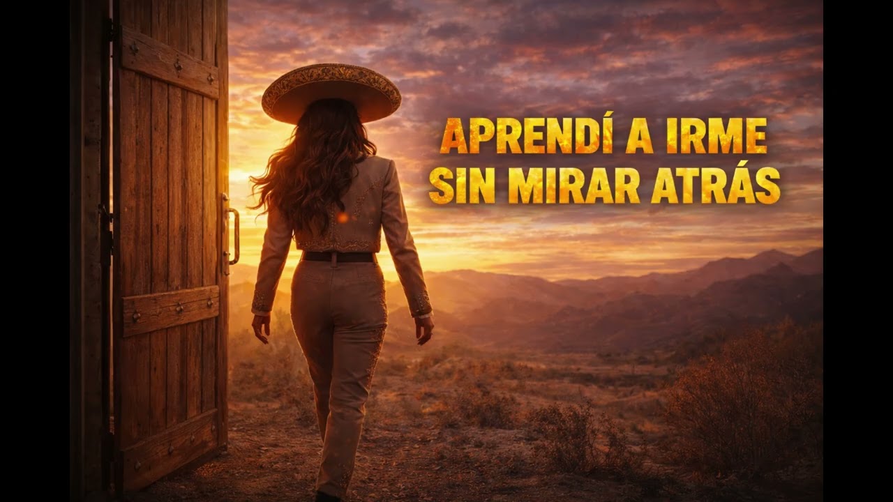 Aprendí a Irme Sin Mirar Atrás – Ranchera Femenina de Amor Propio y Dignidad