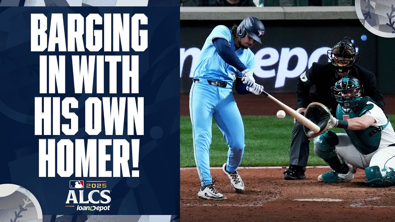 FIVE HOMERS FOR THE BLUE JAYS 🤯 Addison Barger gets in on the fun in Game 3!