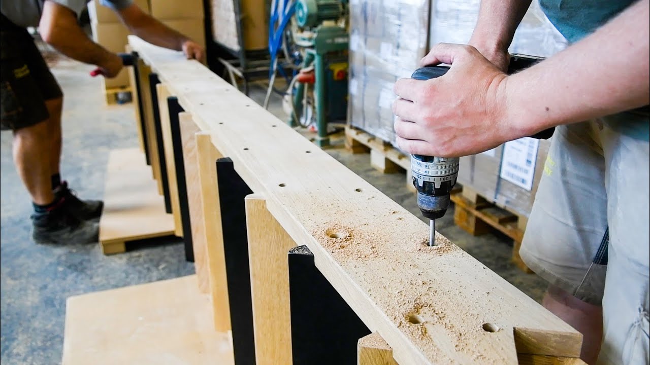 AMAZING OAK STAIRS For My LOG CABIN