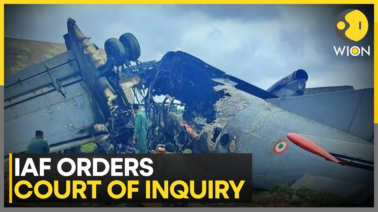 IAF Plane Crash: AN-32 Jet Crashes During Landing Attempt In Assam, 5 Personnel Killed | WION