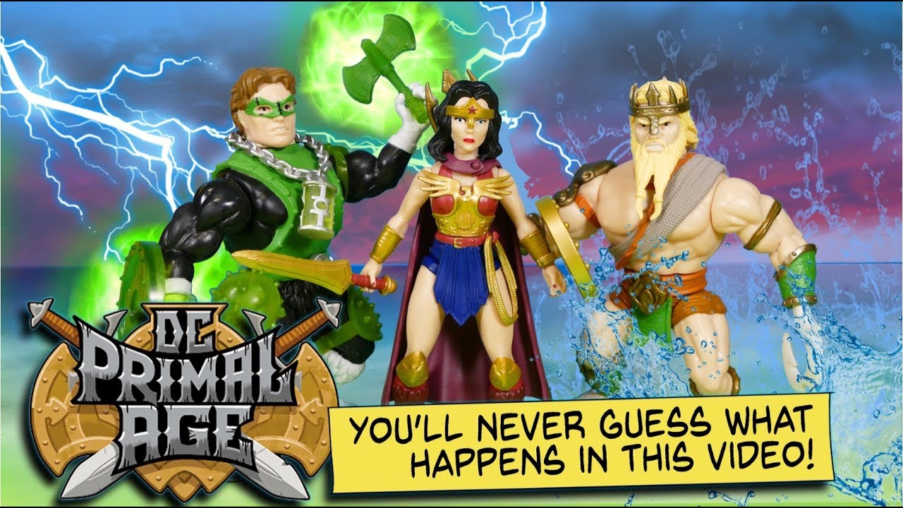 Обзор фигурок Funko DC Primal Age