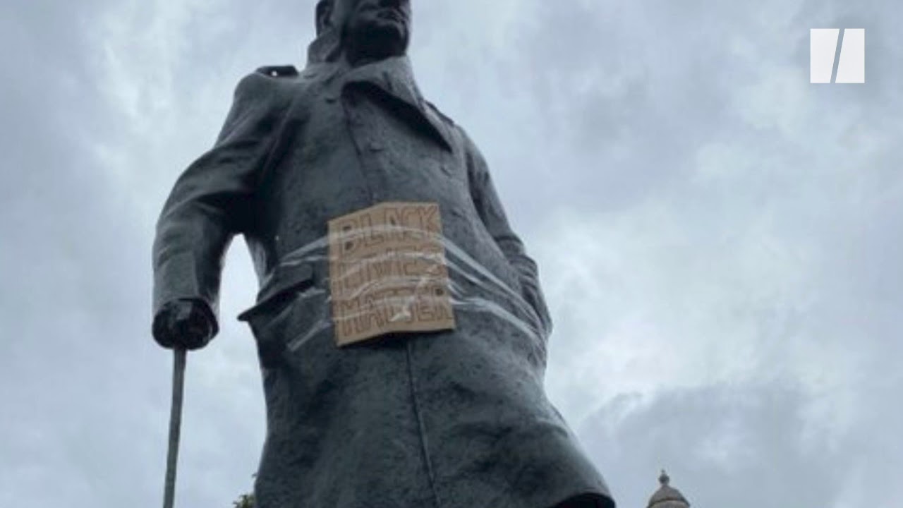 Black lives matter: avant les nouvelles manifestations, Londres barricade ses statues