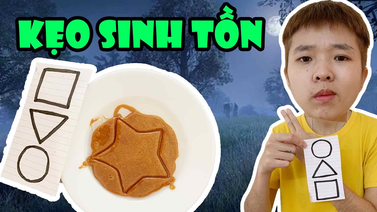 Ăn G&igrave; M&ugrave;a Dịch #44: L&agrave;m Kẹo Sinh Tồn Giống Phim Tr&ograve; Chơi Con Mực | #Shorts