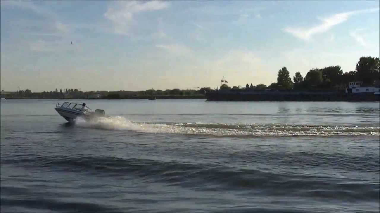 Glastron SSV 144 - Mercury 60 PS ( 2 stroke - 60 hp ) - Elbe Hamburg