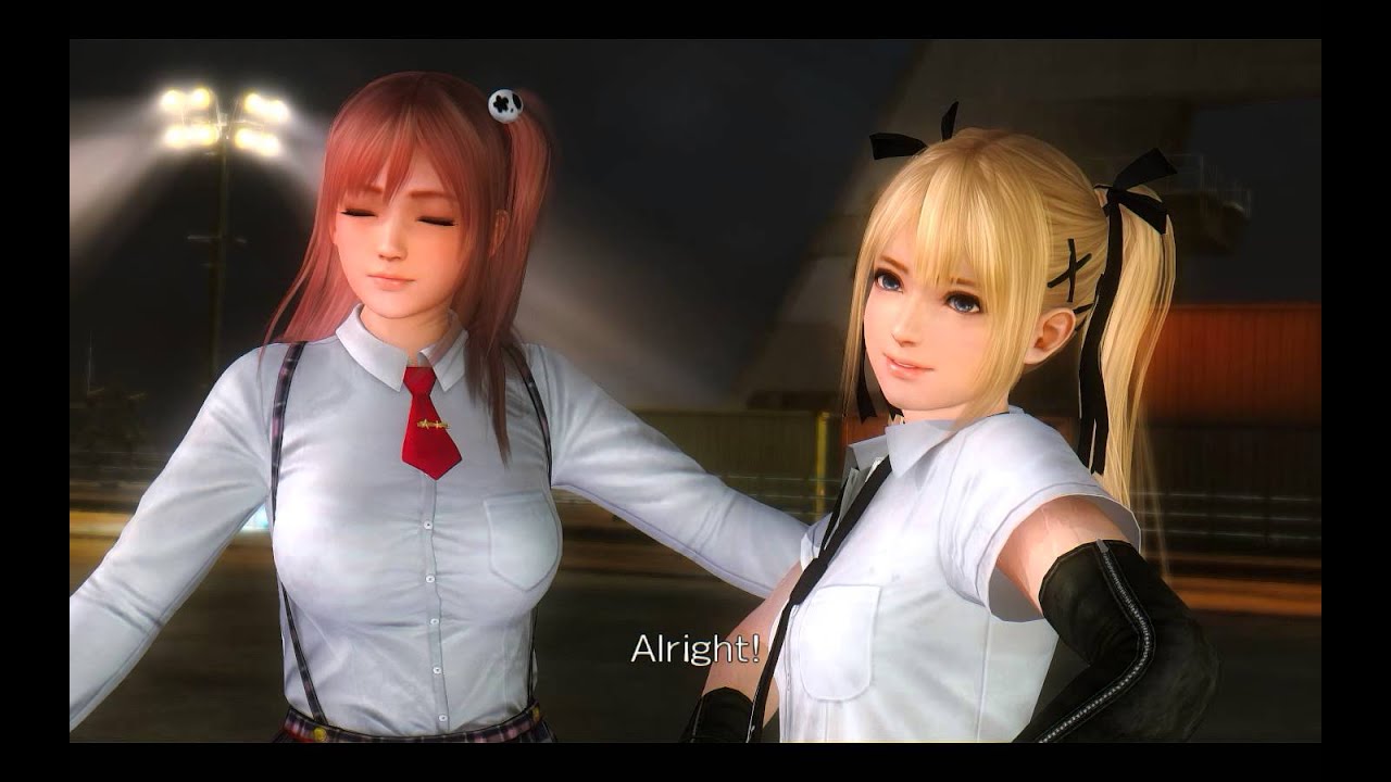 Dead or Alive 5 Last Round PC 60FPS - Tag team Honoka and Marie Rose