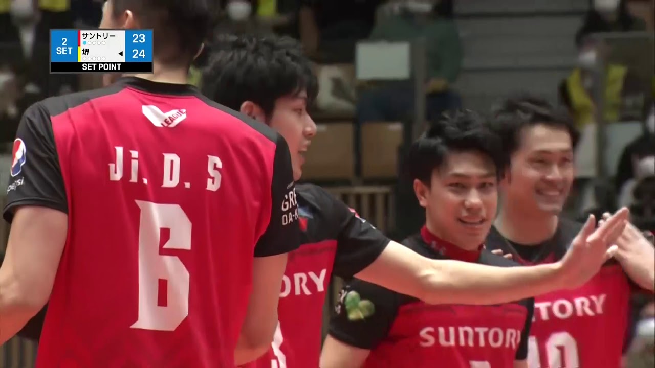 【Vリーグ公式】2020/2/22ハイライト #サントリーサンバーズ vs #堺ブレイザーズ