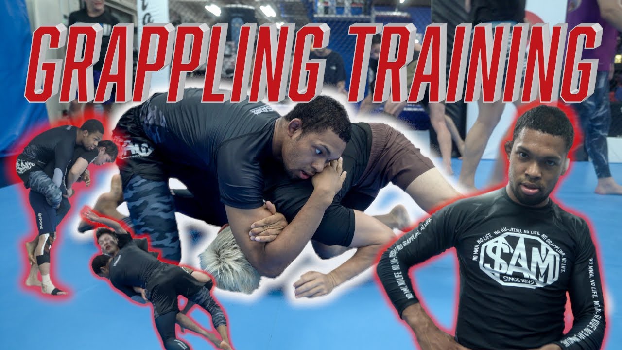 ３部練ラストはTRIBEでグラップリング！そしてレスリング選手がMMA練習に初挑戦 3/3【Grappling Training】
