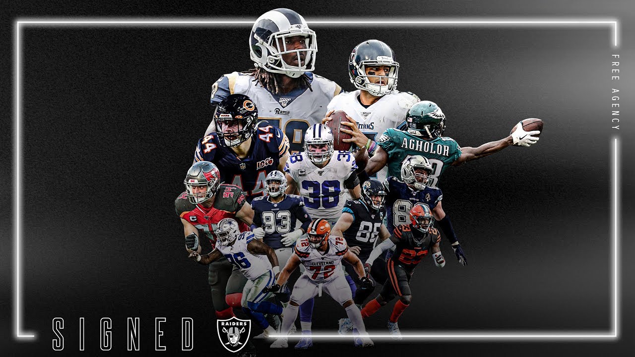 Raiders 2020 Free Agency Class | Full Highlights | Las Vegas Raiders