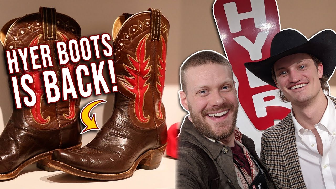 Oldest Cowboy Boot Brand is BACK! | Hyer Boots 2023 Interview
