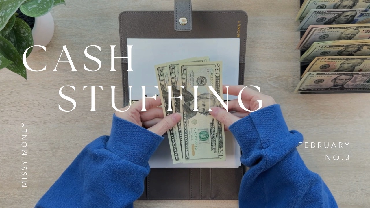 Cash Stuffing $1,650 | February No. 3 | Sinking Funds + Savings Challenges | For Beginners