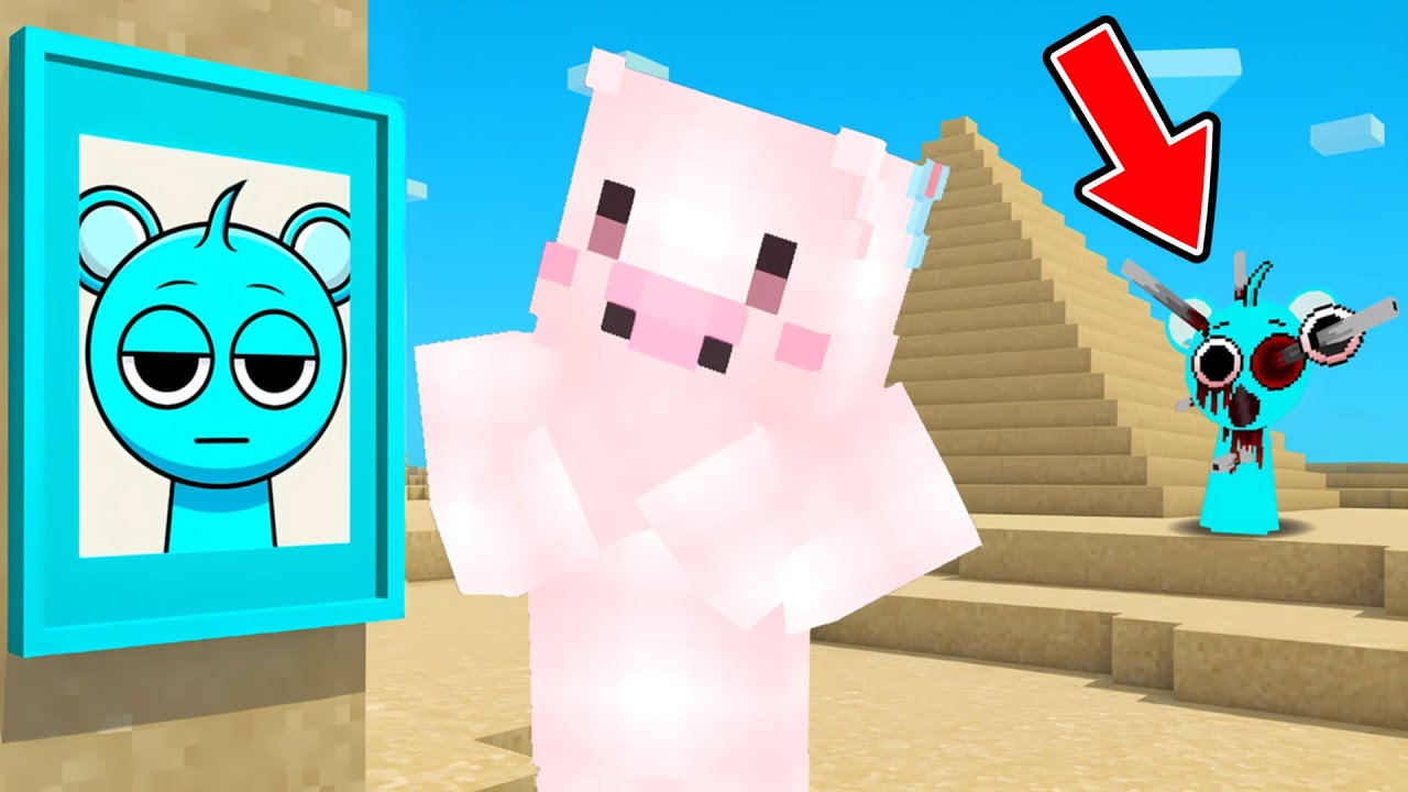 ニセモノがいるピラミッドで本物のスプランキーをみつけるマインクラフト【マイクラ】