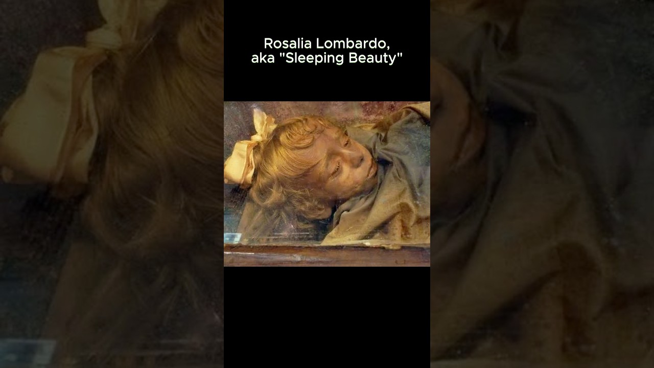 This mummy of Rosalia Lombardo is called the Sleeping Beauty #history #archeology #mummies