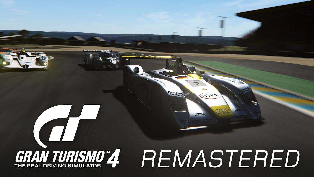 Audi R8 Race Car '01 | Circuit de la Sarthe | Gran Turismo 4 Remastered [Assetto Corsa]