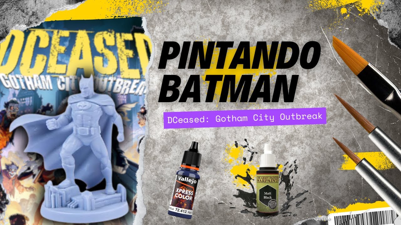 Pintando a Batman de DCeased  | Pintando con H