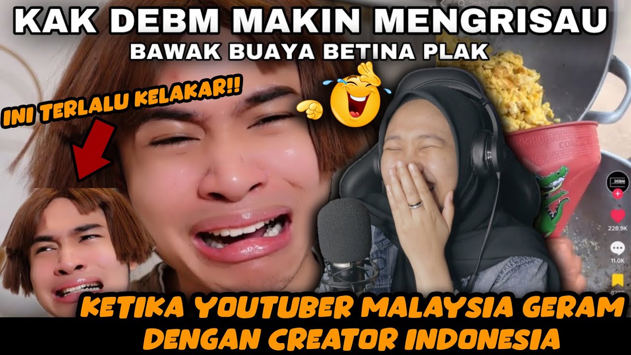 KETIKA YOUTUBER MALAYSIA GERAM DENGAN CREATOR INDONESIA❗❗😂 - Part 1
