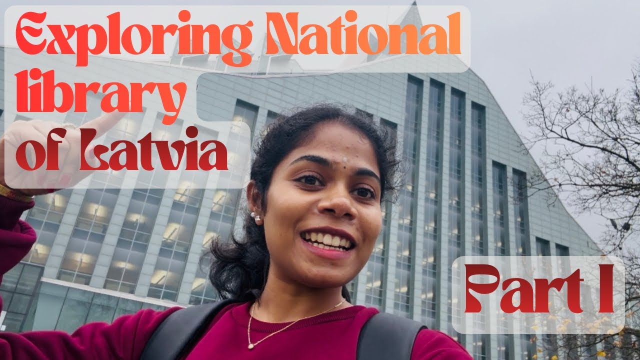 Vaango Latvia national library a suththi papam 😇🙌🏻 