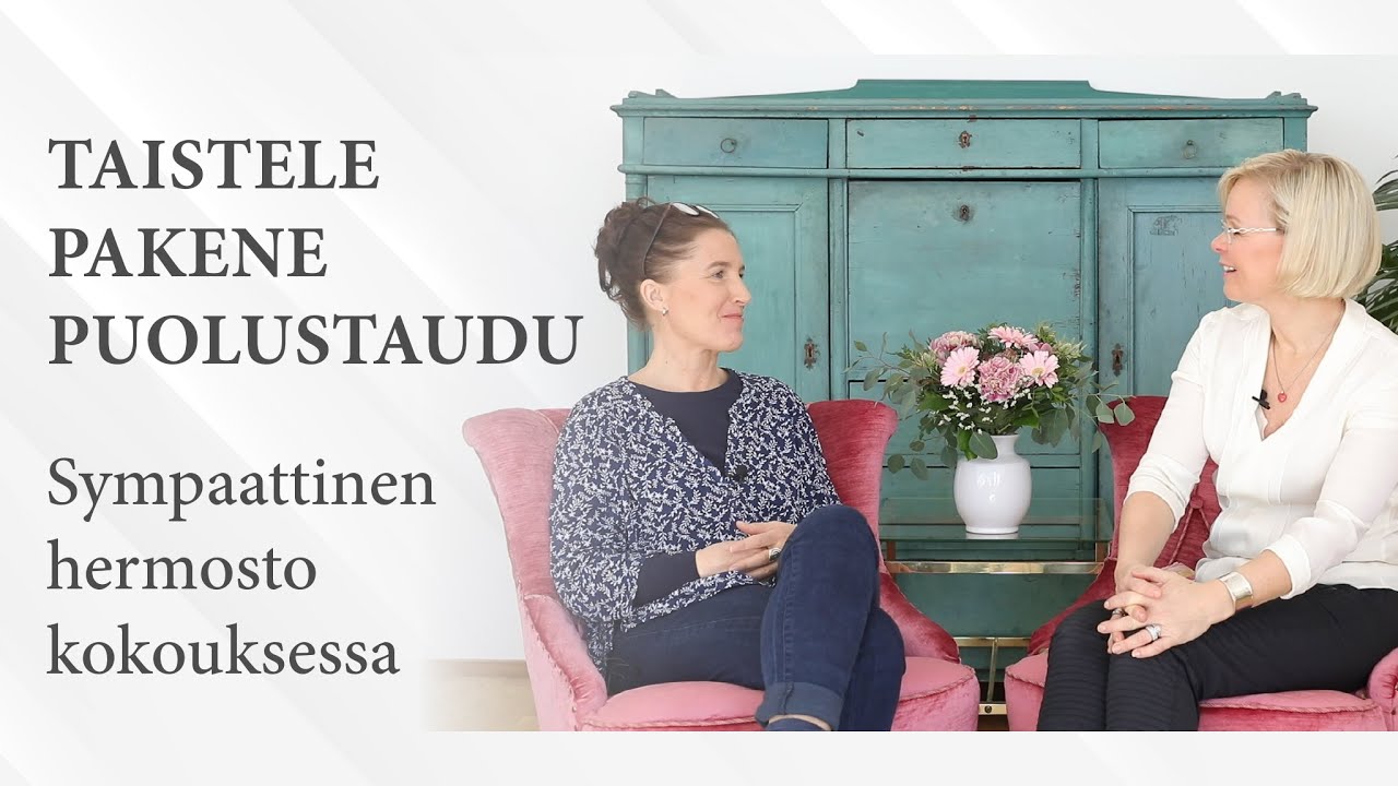 Haastavat tilanteet ja autonominen hermosto  │ Pauliina Airaksinen-Aminoff ja Maria Pörtfors