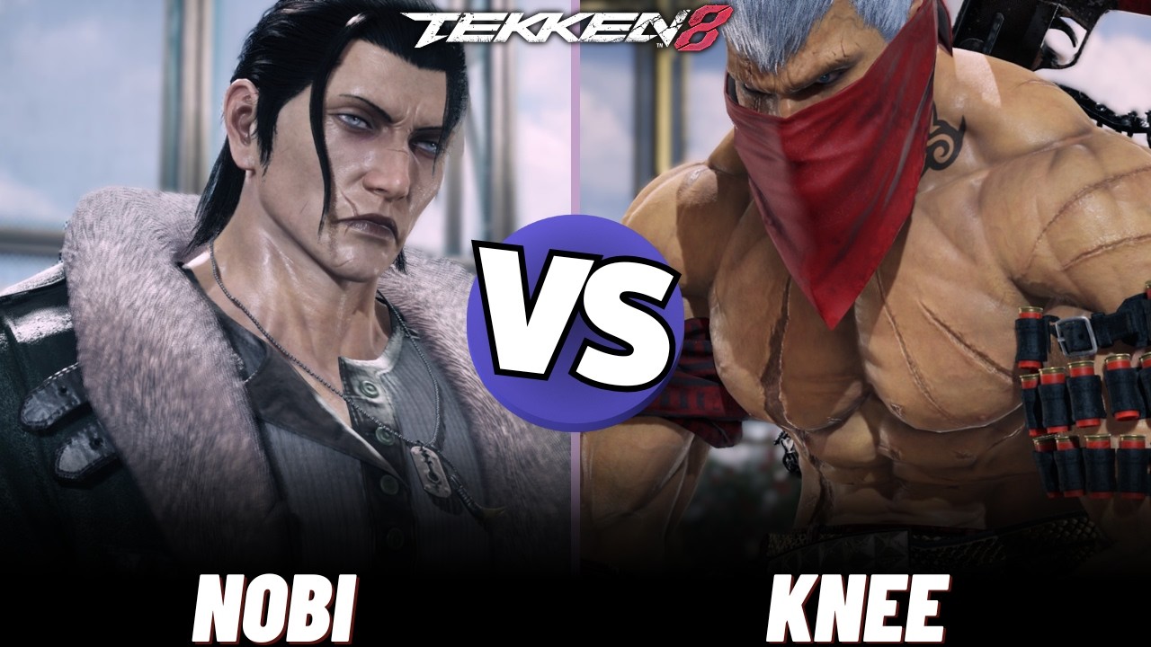 Tekken 8 - Knee (Bryan) VS Nobi (Dragunov) Ranked Match