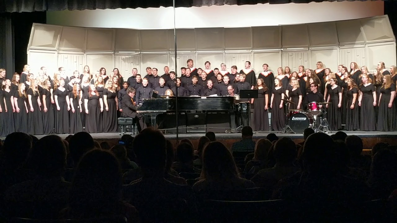 Escanaba High School Chorus and Chorale 2018 Lean On Me