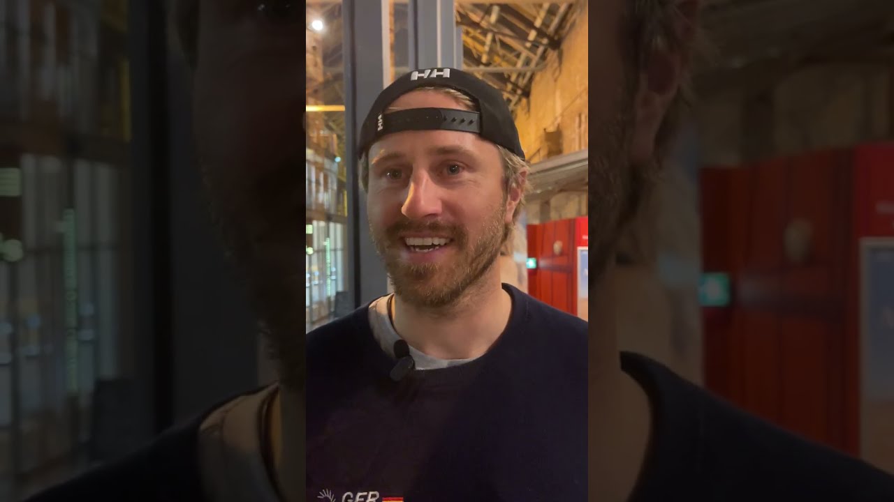 Erik Heil im SR Interview vor dem SailGP Finale