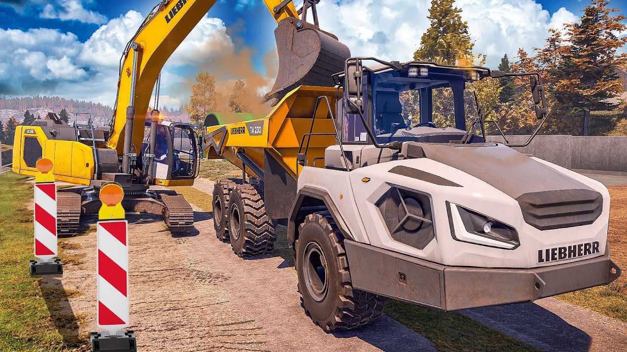 Bau Simulator #15: Neue Maschinen im Einsatz | Liebherr Pack | CONSTRUCTION SIMULATOR Gold Edition