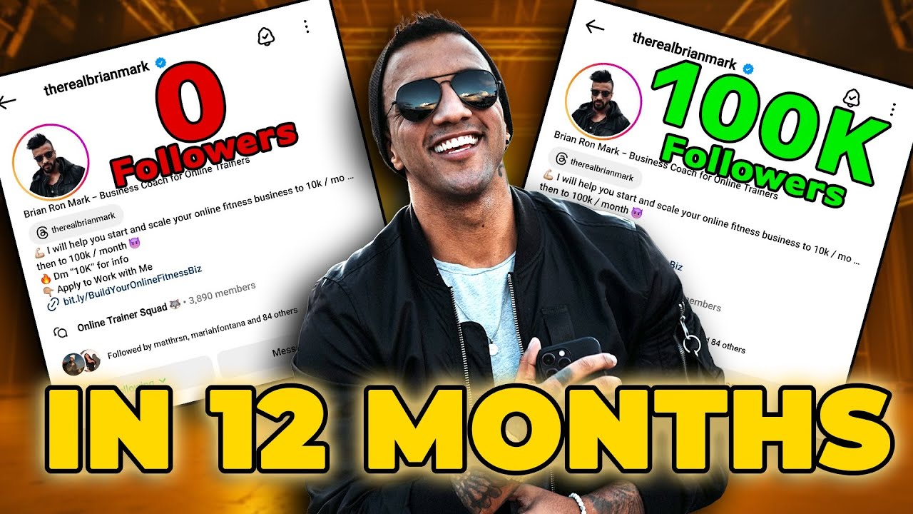 How To Grow Your Instagram To 100K Followers And Make 1 Million Dollars In 12 Months