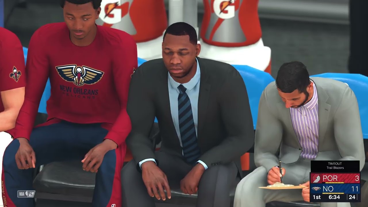 NBA 2K24 Portland trailblazer franchise mode