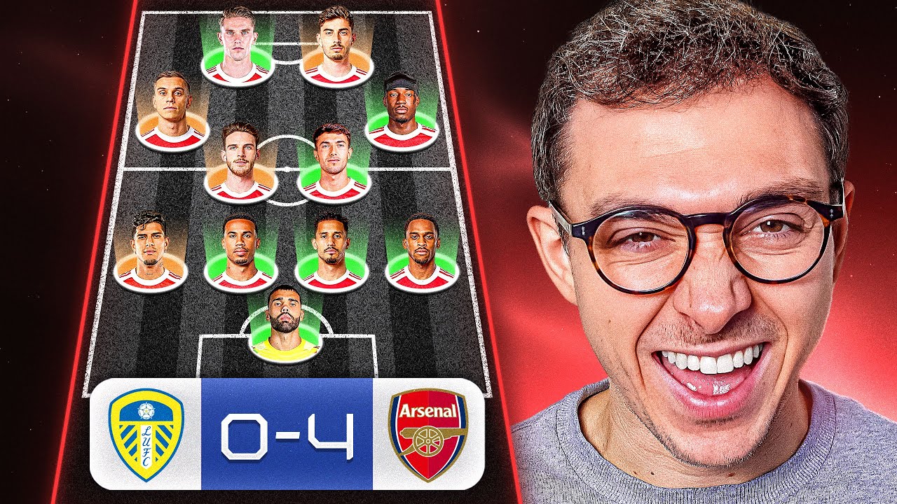 4-4-2 The ANSWER? | Player Rankings Leeds 0-4 Arsenal