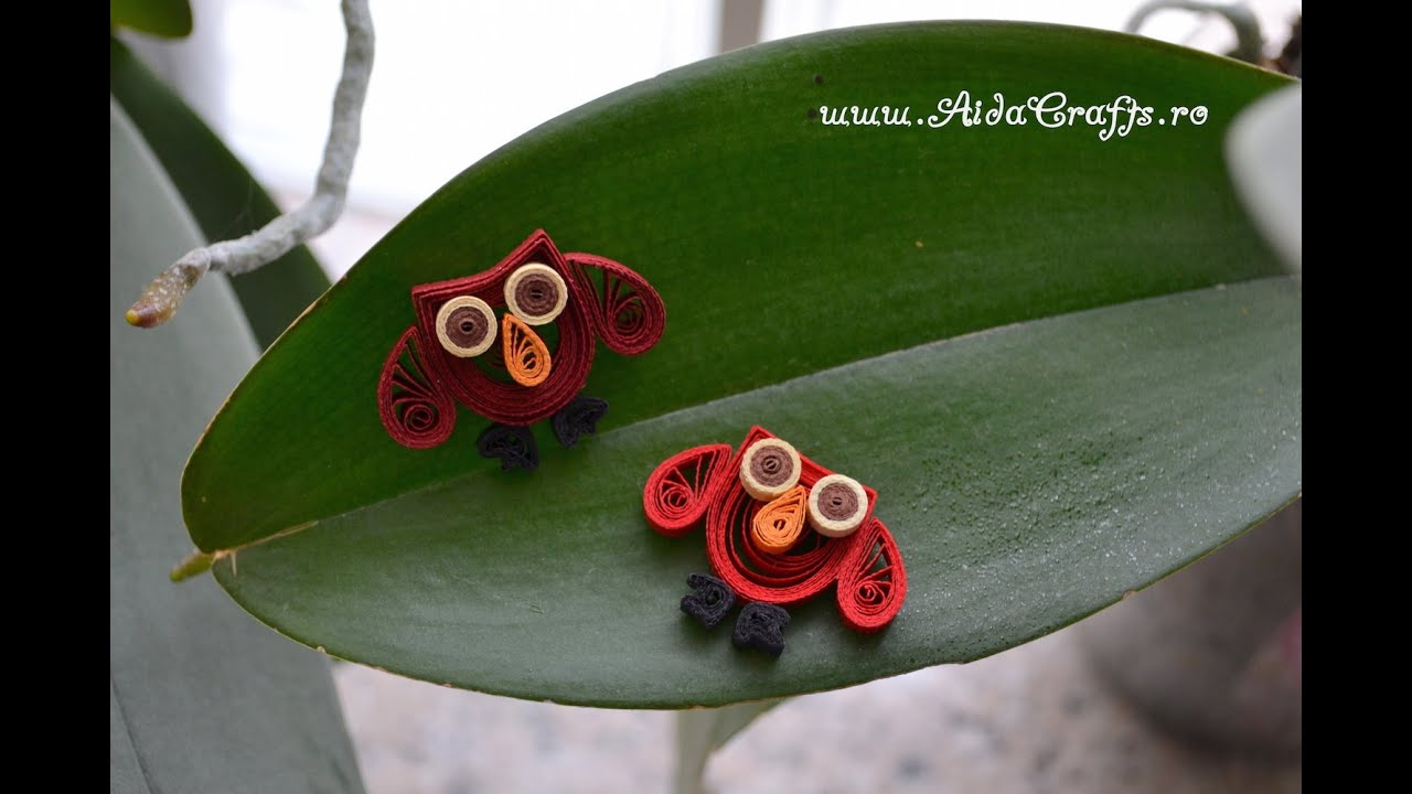DIY ✿ Quilling Flower ✿ Floare Quilling ✿ AidaCrafts