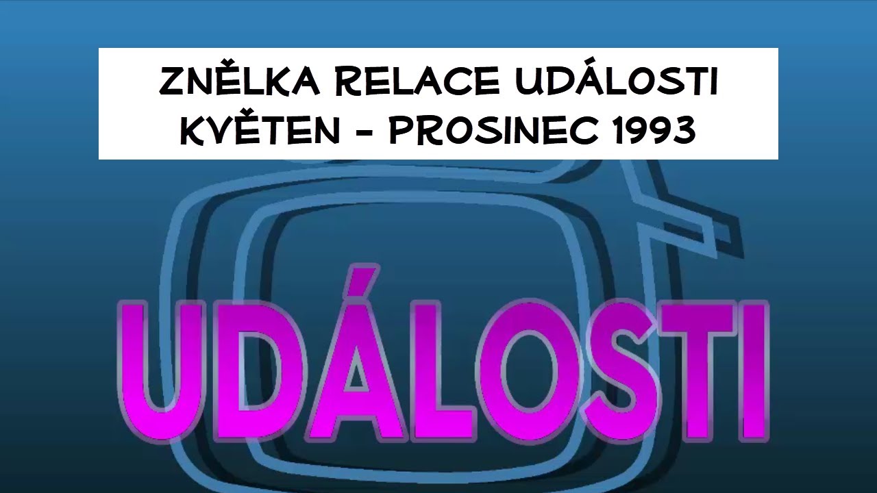 2023 #10 — Znělka Události (květen–prosinec 1993)