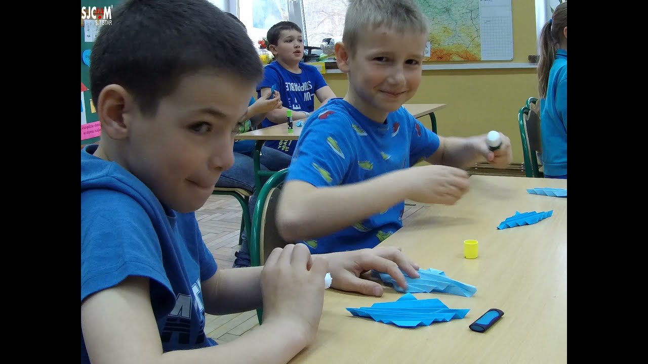 Niebieskie motyle w SP Szymbark
