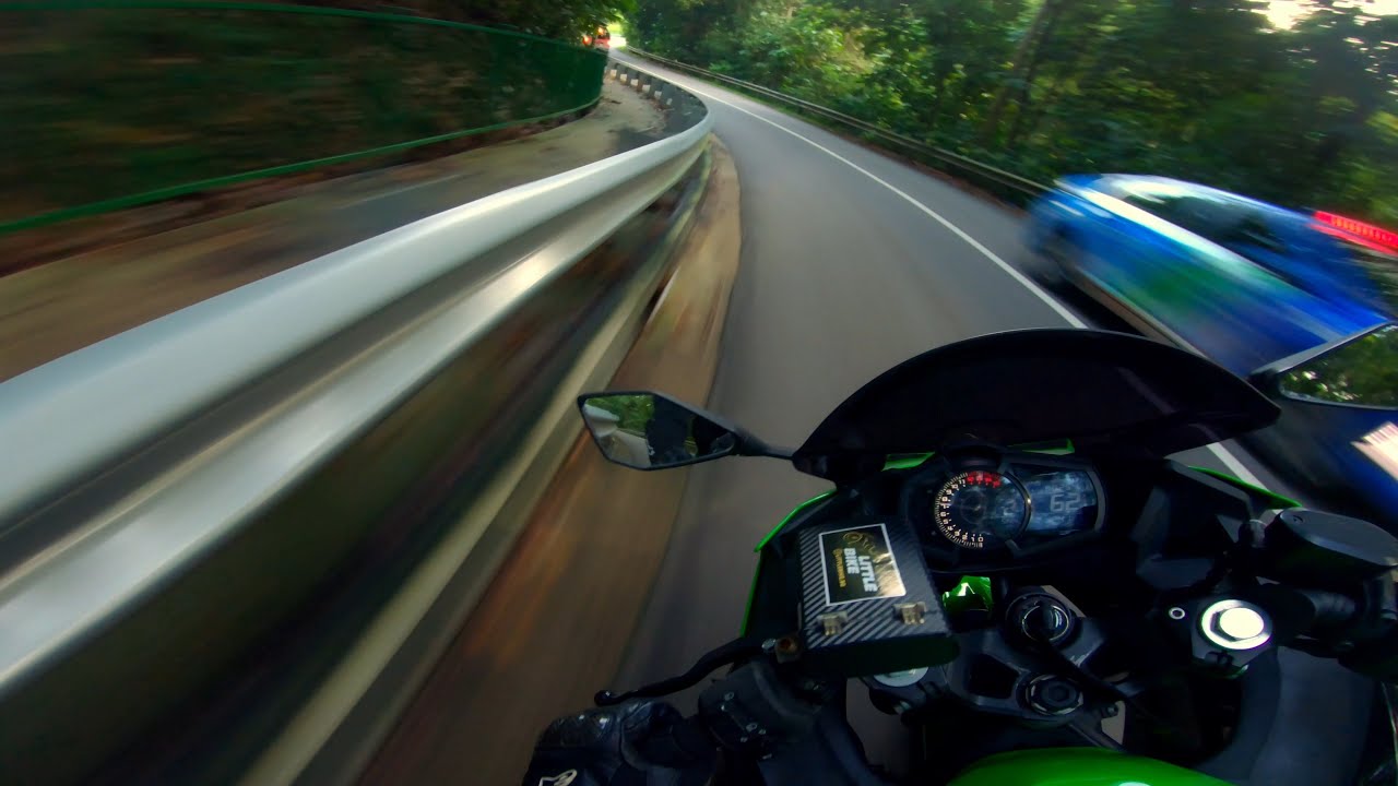 KAWASAKI NINJA 400 | SUNSET RIDE | [4K] Pure Sound