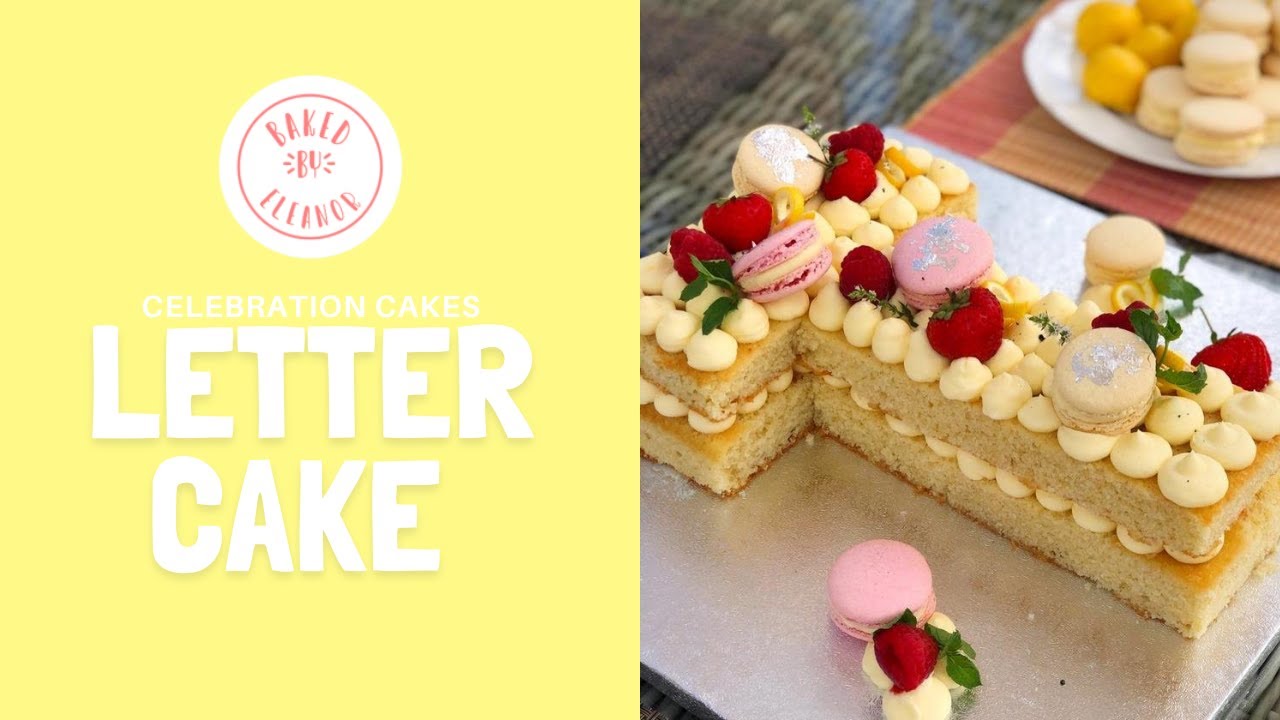 Letter Cake | Celebration Cakes